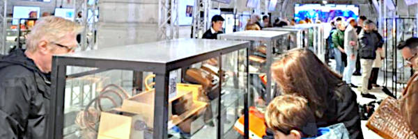 Sale con viedeogiochi al Museo Gamm