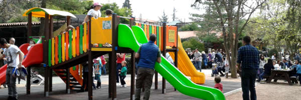 Area giochi al Parco Le Cornelle