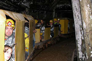 Il trenino sotterraneo al Museo delle Miniere Ridanna Monteneve